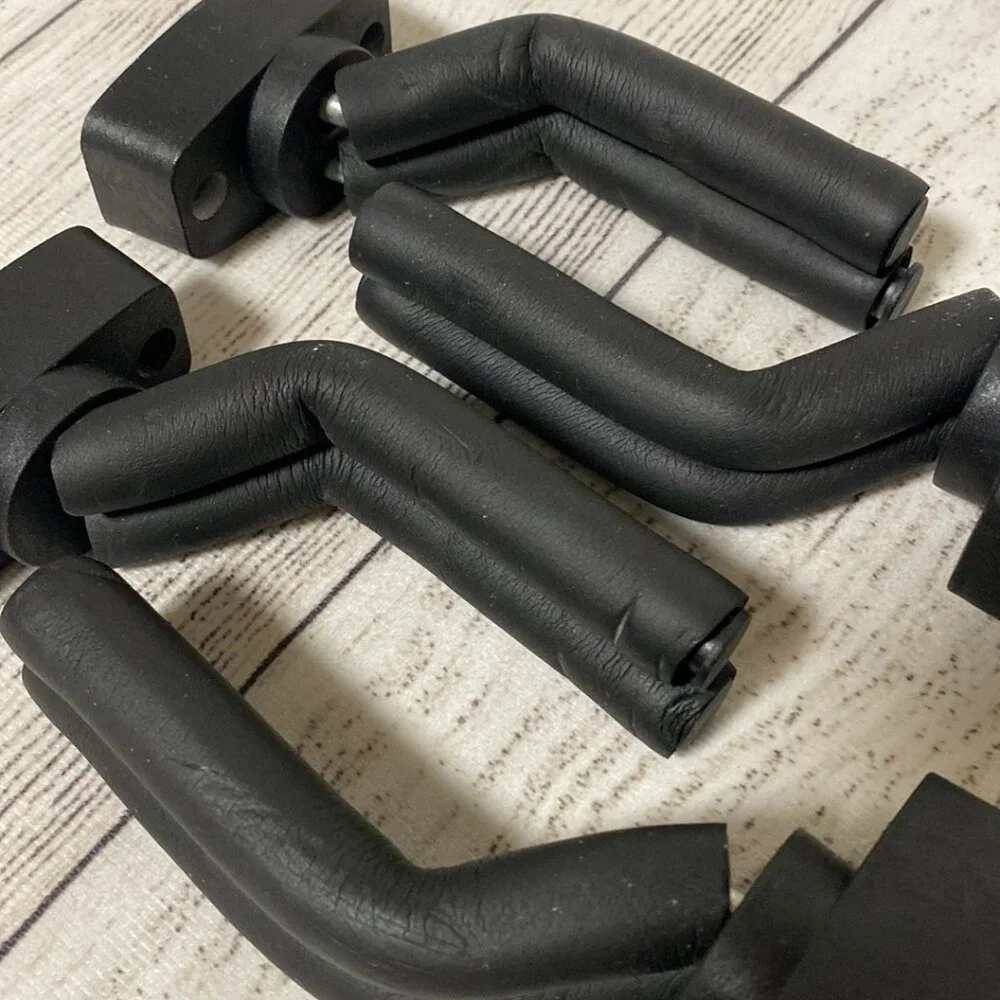 *Set of 4 Black Foam Wall Mounted Guitar Instrument Hooks